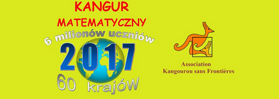 Wyniki konkursu Kangur Matematyczny 2017