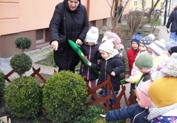 Powiększ obraz: Spacer - szukamy oznak wiosny