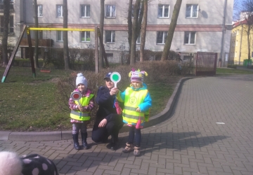 Powiększ obraz: Spotkanie z policjantami