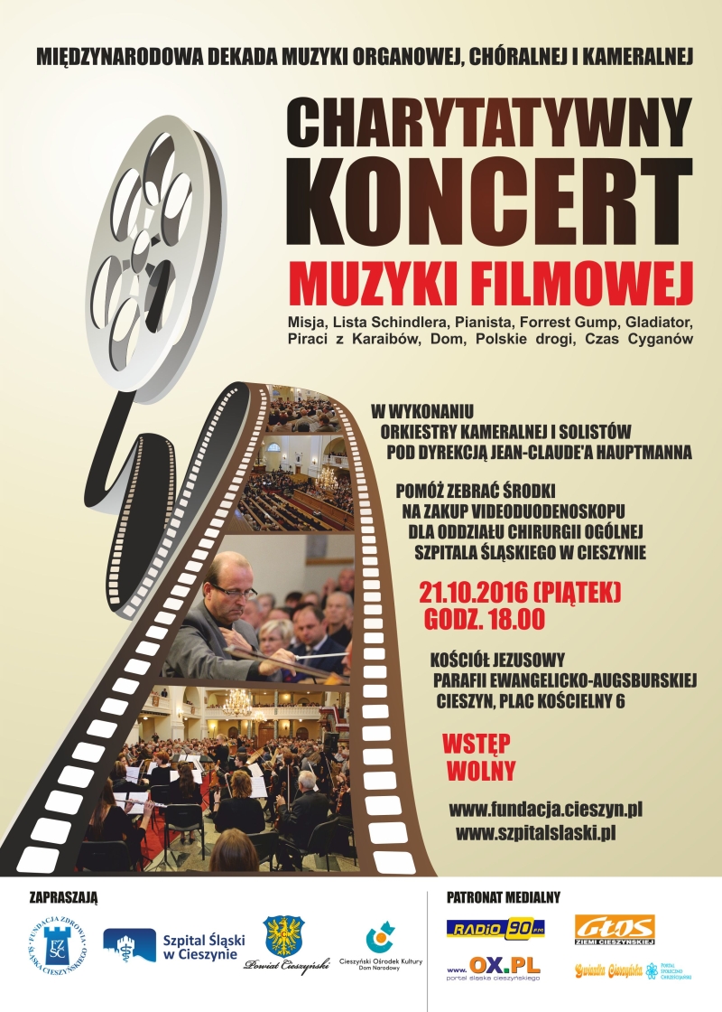 Koncert muzyki filmowej.a